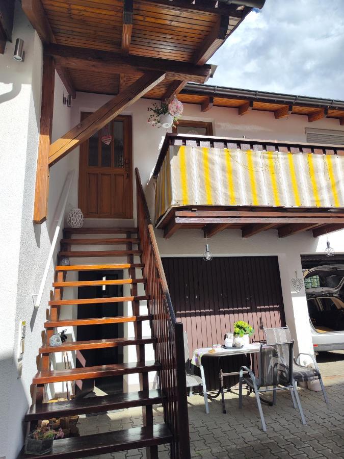 Ferienwohnung Lay Hirschaid Buitenkant foto