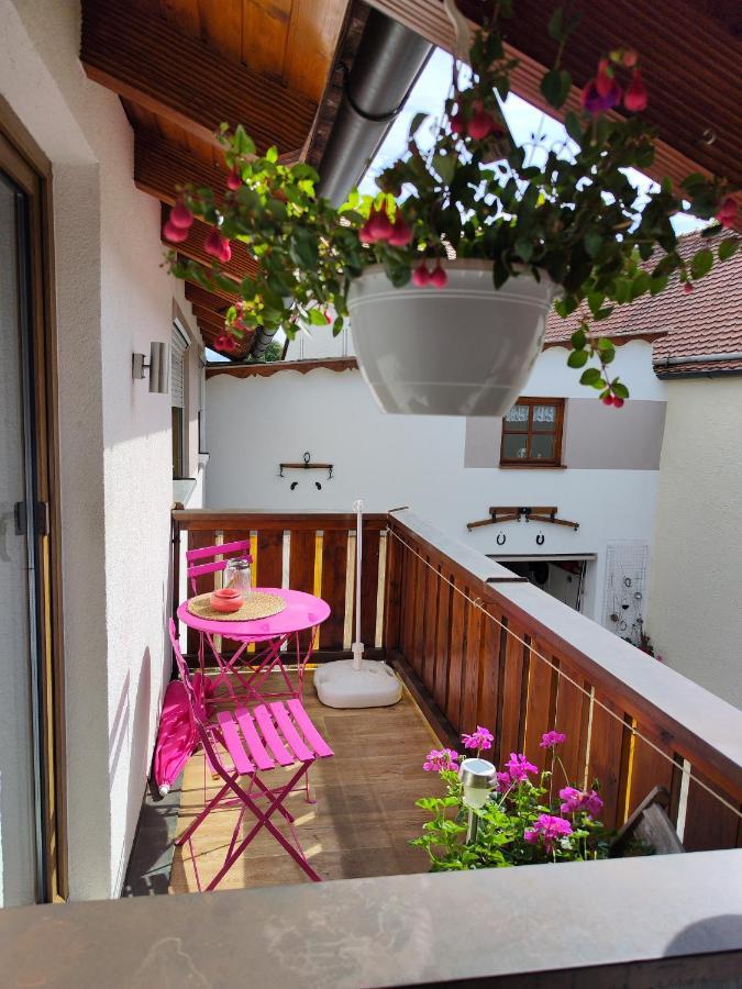 Ferienwohnung Lay Hirschaid Buitenkant foto